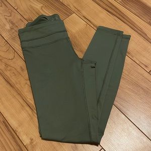 North Face olive green leggings